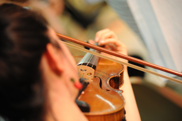 l'enseignement du violon à l'école de musique d ela Lomagne