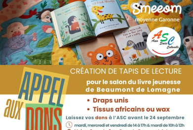 APPEL AUX DONS