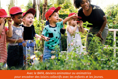 Affiche BAFA_vacances d'automne 2024