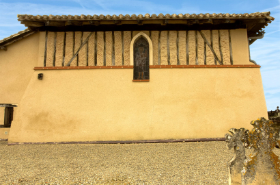 Chevet église de Puygaillard