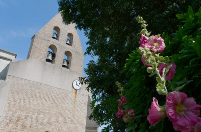 Clocher de l'église d'Esparsac - JJM-Maume